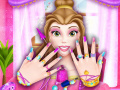 Oyunu Princess Belle Nails Salon