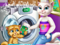 Oyunu Angela and Ginger Laundry Day