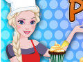 Oyunu Elsa Cooking Ginger Pumpkin Cupcakes