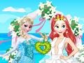 Oyunu Elsa at Ariel Wedding