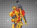 Oyunu Assembling Mech Warrior Man