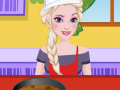 Oyunu Elsa Cooking Four Egg Yellow Cake