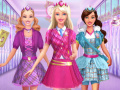 Oyunu Barbie princess School Uniform