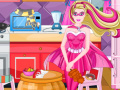 Oyunu Super Barbie Kitchen Cleaning