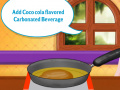 Oyunu Elsa Cooking Coco-Cola Cake