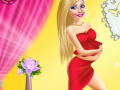 Oyunu Pregnant Barbie Spa Day