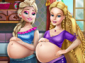 Oyunu Elsa and Barbie Pregnant BFFS