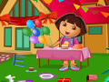 Oyunu Dora Birthday Bash Cleaning
