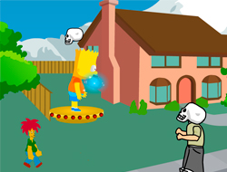 Bart Simpson zombiler