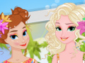 Oyunu Anna And Elsa Tropical Vacation 