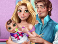 Oyunu Rapunzel and Flynn Baby Care 