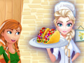 Oyunu Elsa`s Restaurant Steak Taco Salad
