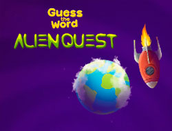 Kelime Alien Görev Guess 