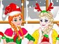 Oyunu Elsa And Anna Christmas Day