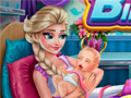 Oyunu Frozen Elsa Birth Caring