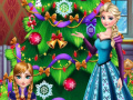 Oyunu Frozen Christmas Tree Design