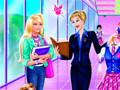 Oyunu Barbie in Princess Charm School: Spot The Matches