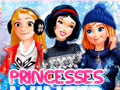 Oyunu Princesses Winter Fun