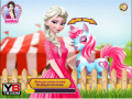 Oyunu Elsa Circus Time