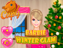 Barbie Kış Glam 