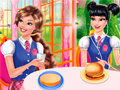 Oyunu Princesses Burger Cooking