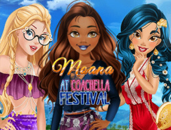 Coachella Festivalinde Moana 