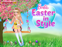 Barbie Paskalya Stili 