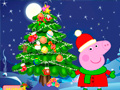 Oyunu Peppa Pig Christmas Tree Deco
