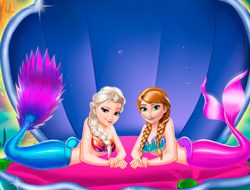 Mermaid Prensesler Giydir .