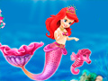 Oyunu Baby Mermaid Princess Dress Up