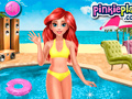 Oyunu Mermaid Princess Pool Time
