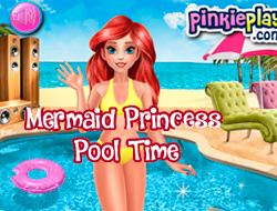 Mermaid Princess Havuz Saati .