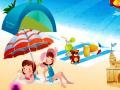 Oyunu Twins at the beach