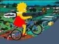 Oyunu Lisa Simpson Bicycle