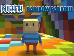 Kogama Rainbow Parkour.