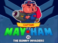 Oyunu Captain May-Ham vs The Bunny Invaders