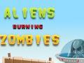 Oyunu Aliens Burning Zombies