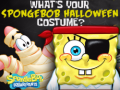 Oyunu What's your spongebob halloween costume?