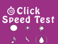 Oyunu Click Speed Test