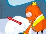 Oyunu Snowman Stacker
