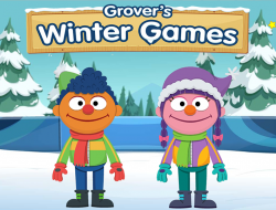 123 Sesame Sokağı: Grover Kış Oyunları 