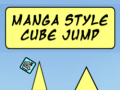 Oyunu Manga Style Cube Jump