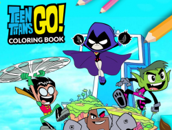Teen Titans Go Boyama Kitabı 