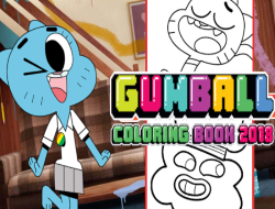 Gumball Boyama kitabı 2018 