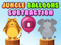 Oyunu Jungle Balloons Subtraction