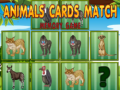 Oyunu Animals Cards Match 