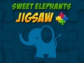 Oyunu Sweet Elephants Jigsaw