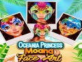 Oyunu Oceania Princess Moana Face Art