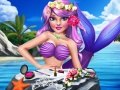 Oyunu Princess Mermaid Makeup Style