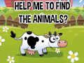 Oyunu Help Me To Find The Animals